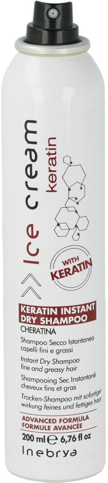 Inebrya Keratin Instant suchý šampón 200 ml