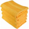 Dommio Stripe Sada bambusových ručníků 50 x 90 cm 4 ks žluté