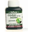 Doplnok stravy MedPharma Ginkgo biloba + Guarana 67 tabliet