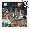 Galison Fóliové puzzle Joy Laforme Vianočné mestečko Presentville 500 dielikov - poškodený obal