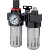 Strend Pro Filter Airtool MF-3, vzduchový, na kompresor, s regulátorom a tlakomerom, 1/4