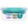 Sistema Delený vodotesný box na jedlo To Go STAX, 1,15 l, zelená