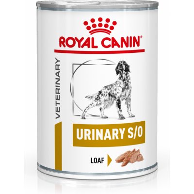 Royal Canin Veterinary Canine Urinary S/O Mousse - výhodné balenie: 24 x 410 g