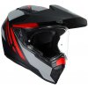 AGV AX9 E2205 MULTI MPLK REFRACTIVE ADV MATT CARBON/RED Velkosť: S