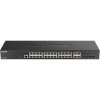 D-Link DGS-2000-28 Managed switch, 24x GbE, 4x RJ45/SFP, fanless (DGS-2000-28)