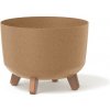 PROSPERPLAST Kvetináč GRACIA STANDARD ECO WOOD 23,5 cm naturo