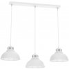 Luminex | Luster na lanku SVEN 3xE27/15W/230V biela | LU9077