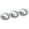 TRIO 650100306 Jura zápustné svietidlo GU10 3x15W