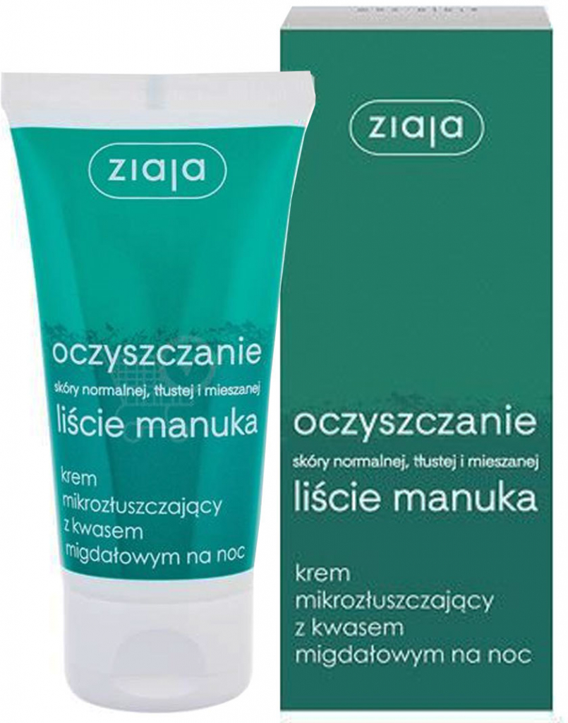 Ziaja Manuka Tree nočný pleťový krém 50 ml