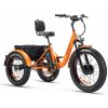 Elektrická trojkolka ECO-80 Ztech 250W 48V 13Ah Mini Trailer Žltá