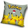 CARBOTEX - Detský dekoračný vankúš Pokémon - Pikachu / 40 x 40 cm