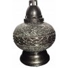 Náhrobná Sviečka Lampáš Vitráž Karafa MIDI WAZA Strieborná 30 cm