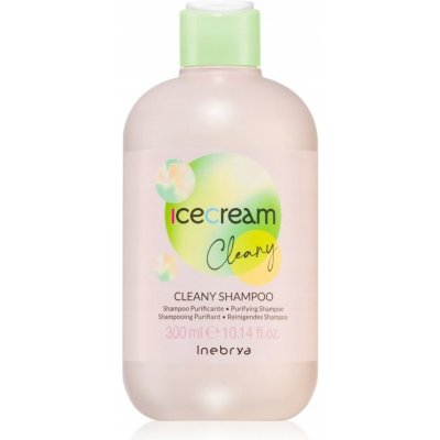 Inebrya Ice Cream Cleany Shampoo šampón proti lupinám pre podráždenú a citlivú pokožku hlavy 300ml
