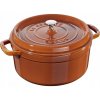 Staub La Cocotte Hrniec okrúhly 5.2 l, škoricový