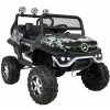 Joko Elektrické autíčko Mercedes Benz Unimog 4x4 penové kolesá kožené sedadlo čierná