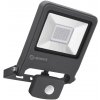 LED reflektor 30W 2700lm 3000K IP44 sivý so senzorom pohybu LEDVANCE Floodlight Endura
