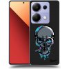 Picasee silikónový čierny obal pre Xiaomi Redmi Note 13 Pro 4G - EARTH - Lebka 3.0