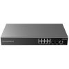 Grandstream GWN7801P Managed Network PoE Switch 8 1Gbps portů s PoE, 2 SFP porty