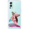Odolné silikónové puzdro iSaprio - Kissing Mom - Brunette and Girl - OnePlus Nord 2 5G