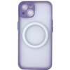 MagSafe silikónový kryt pre iPhone 13 mini - Fialový
