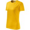 MALFINI Classic New - Tričko dámske (žltá), Veľkosť XS