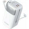 ColorWay powerbank, 50 000 mAh Powerful (USB QC3.0 + USB-C Power Delivery 22.5W), biely CW-PB500LPA4WT-PDD