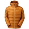 Montane Anti-Freeze Hoodie flame orange M; Oranžová bunda