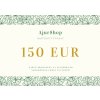 Darčeková poukážka - 150 EUR