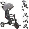 Globber trojkolka Explorer Trike Foldable 4in1 Black-Grey