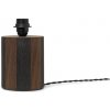 Ferm Living Stolová lampa Post, základňa – čierna/hnedá