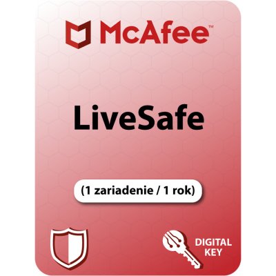 MCAFEE LIVESAFE 1 lic. 12 mes.