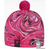Dráče Dievčenské zimné funkčné čiapky Dráča - Flavio 156, ružová Farba: Ružová, Veľkosť: XL 56-58