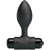 Pretty Love Vibra Butt Plug Black