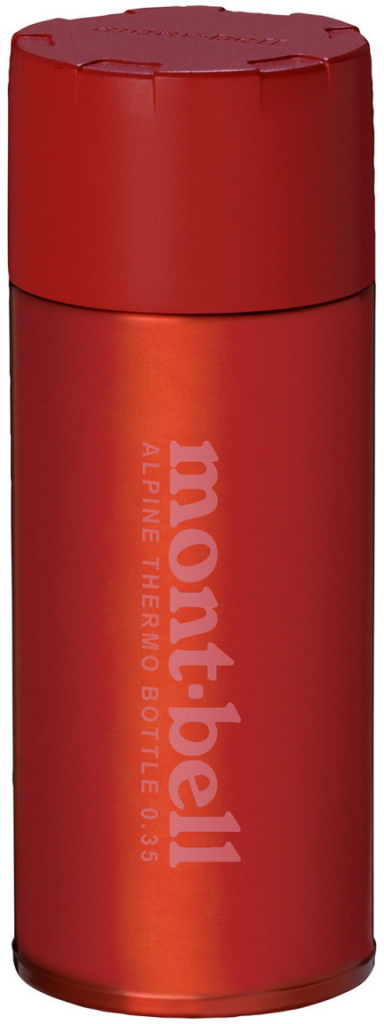 Montbell Termoska Alpine Thermo Bottle červená 350 ml