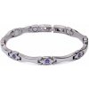 Nefertitis Luxusný náramok Verona nerezová oceľ 18,5 cm NF25782 - obvod cca 18,5 cm