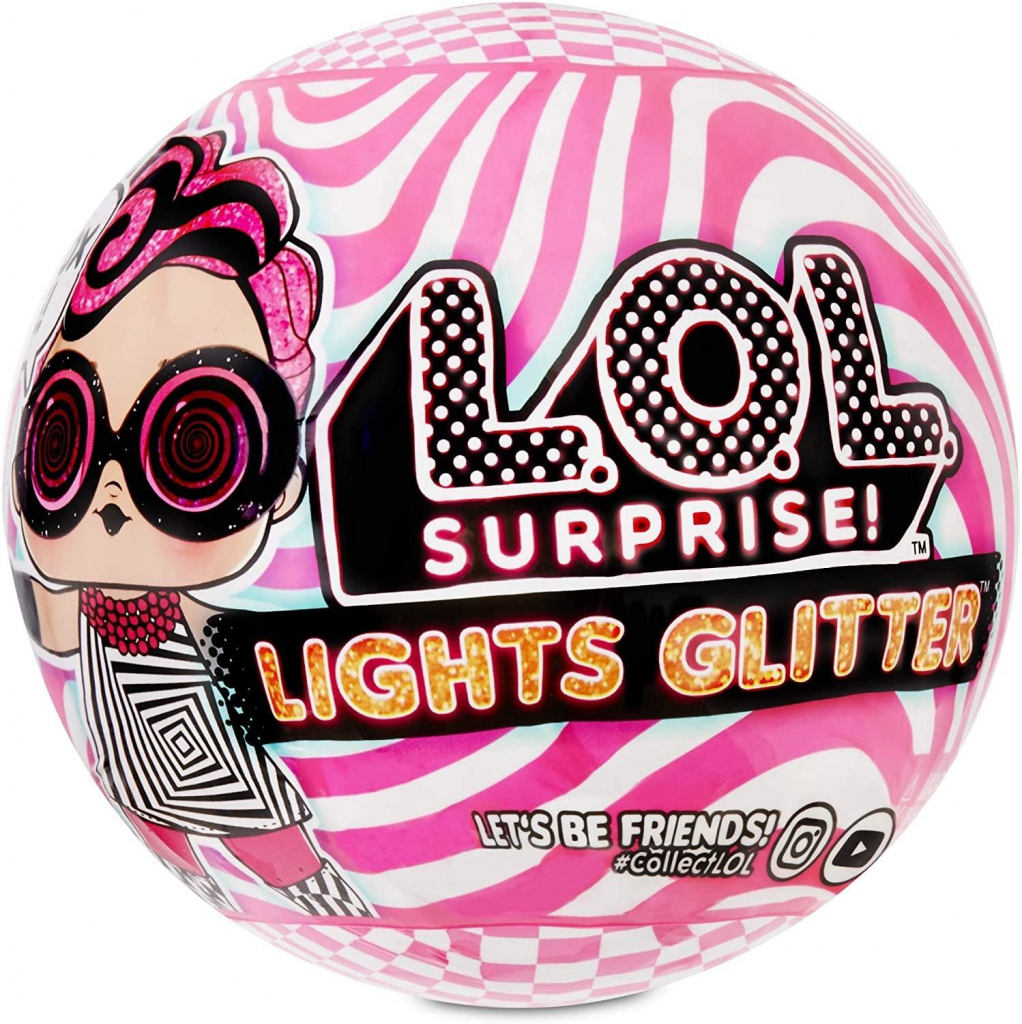 L.O.L Surprise! Neónová trblietavá bábika Lights Glitter