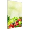 Vertikálny foto obraz sklenený Zelenina a ovocie 50x100 cm