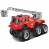 Maisto - Builder Zone Quarry monsters, úžitkové vozidlo s rebríkom