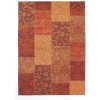 Flair Rugs Manhattan Patchwork Chenile Terracotta
