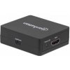 Manhattan HDMI rozdělovač, 1080p 2-Port HDMI Splitter, USB Powered, černá