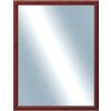 DANTIK - Zrkadlo v rámu, rozmer s rámom 70x90 cm z lišty LEDVINKA vínová (1445)