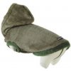 Obleček s kapucí pro psy BROOKLYN khaki 25cm Zolux