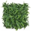 Umelá zelená stena G21 Listo Ferns, 50x50 cm