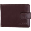 SEGALI Pánska kožená peňaženka 1287 brown