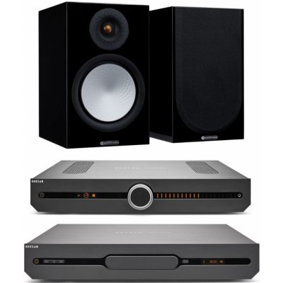 Roksan set Attessa Streaming AMP + Attessa CD Transport + Monitor Audio 100