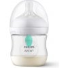 AVENT Natural Response Priehľadná fľaša s cumlíkom s ventilom AirFree (0+ mesiacov) 125 ml dojčenská fľaša