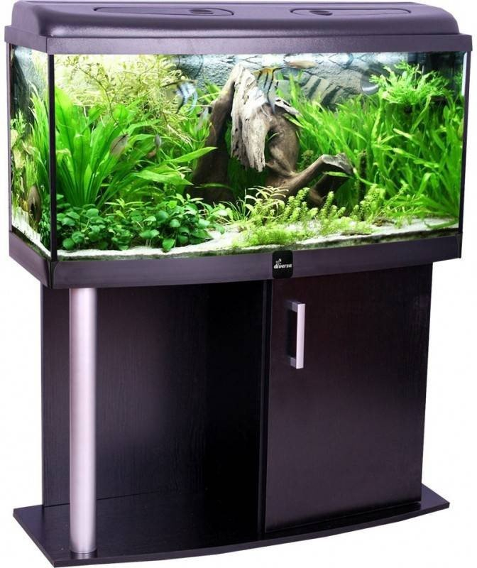 Diversa Comfort LED Akvarijný set čierny 250 l