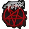 Anthrax Pent Logo Nažehlovačka