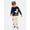 GAP Baby kalhoty Pull-On Barrel Gap & Peanuts Snoopy Béžová 18-24M