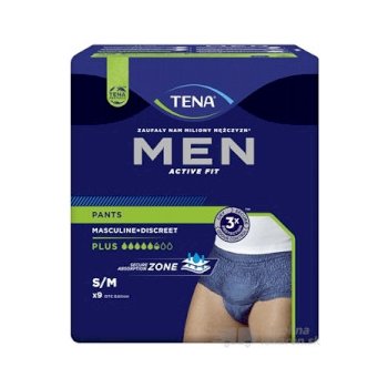 Tena Men Pants Plus Blue M 9 ks